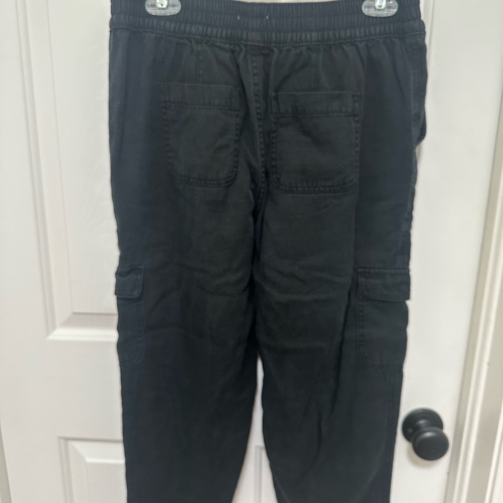 0170‎ Wonderly Black Cargo Pants women’s PS button closure - Picture 6 of 7